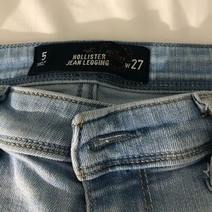 Hollister low rise jean leggings